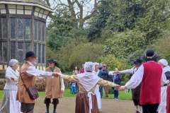 Galliard dancers performing at Rufford Old Hall May 2023 Galliard dancers performing at Rufford Old Hall May 2023